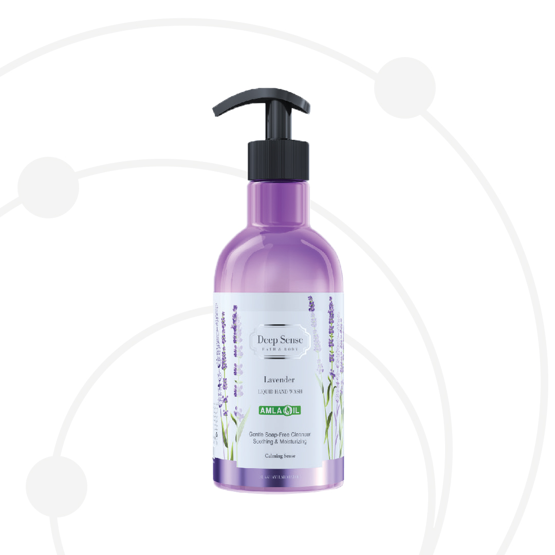 غسول اليدين الكريمي بالخزامى من ديب سينس